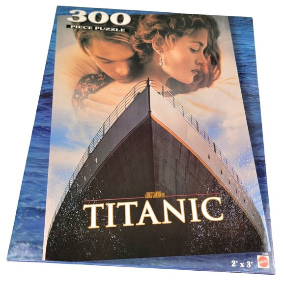 Titanic Movie Vintage 1998 Jigsaw Puzzle 300 Piece New In Box 2 x 3 Games Home - Picture 8 of 9